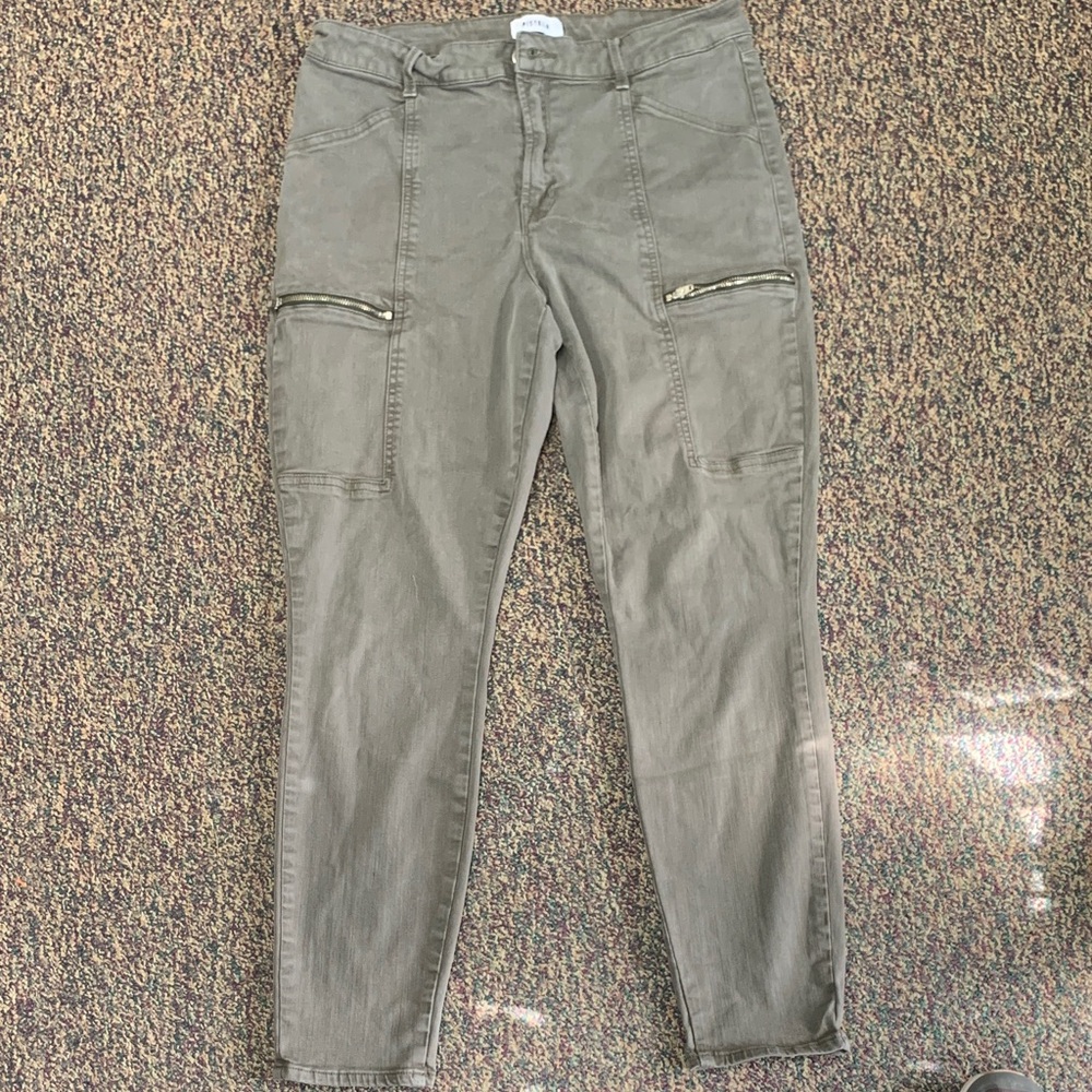 Pistola Hannah Cargo Jeans Sz 31 Stretchy women’s Utility Minimalist Look